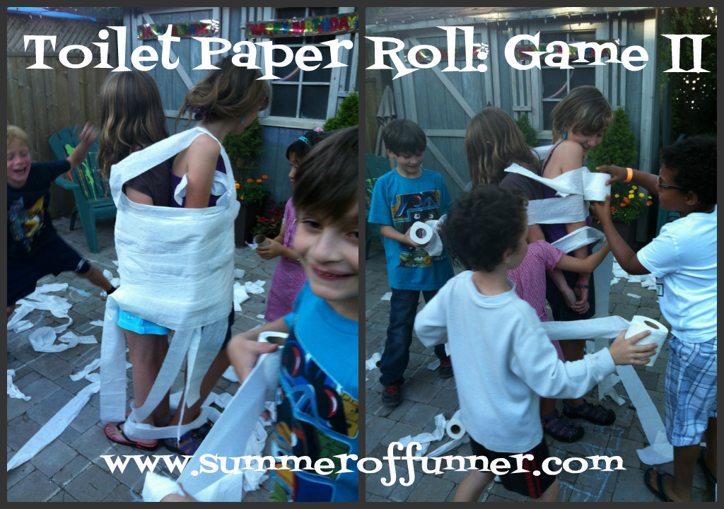 Toilet Paper Roll Game Two