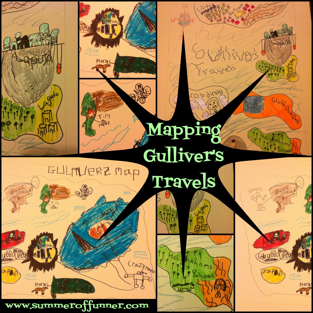 Mapping Gulliver's Travels